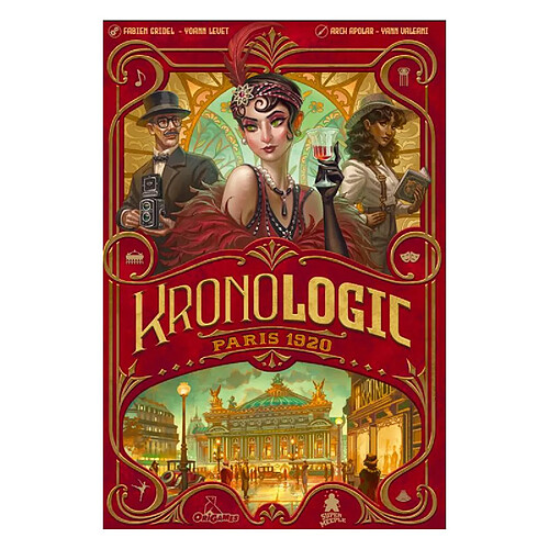 Jeu d enquête Origames Kronologic Paris 1920