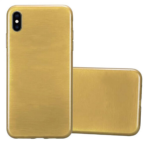 Cadorabo Coque iPhone XS MAX Etui en Or