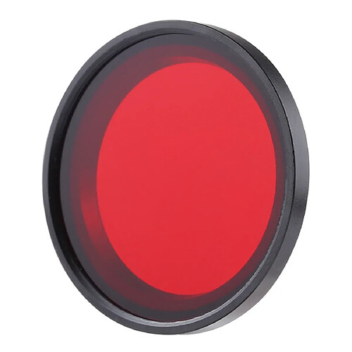 Wewoo Filtre lentille de couleur rouge plongée 32mm pour le boîtier de de téléphone