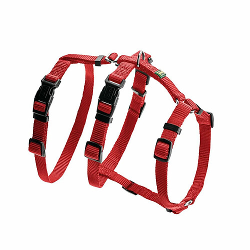 Harnais pour Chien Hunter 48-70 cm Rouge S/M 36-51 cm