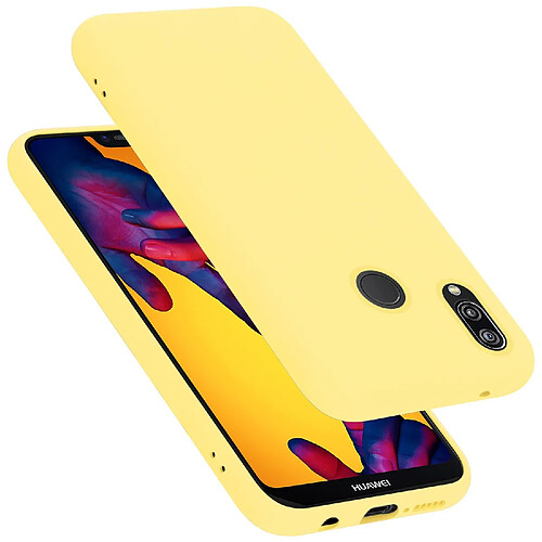 Cadorabo Coque Huawei P20 LITE 2018 / NOVA 3E Etui en Jaune