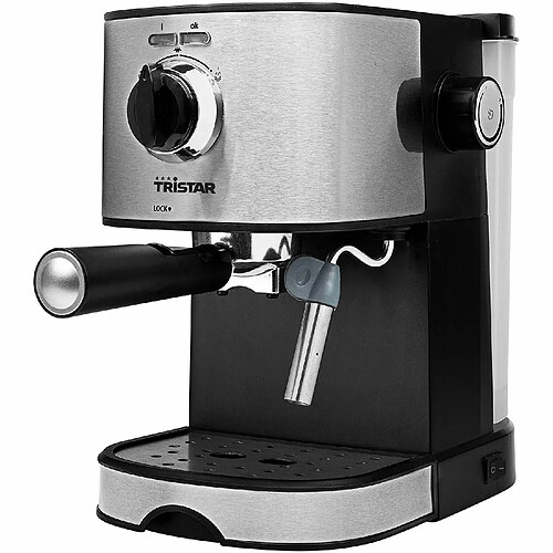 Machine à expresso 15 bars inox/noir - cm2275 - TRISTAR