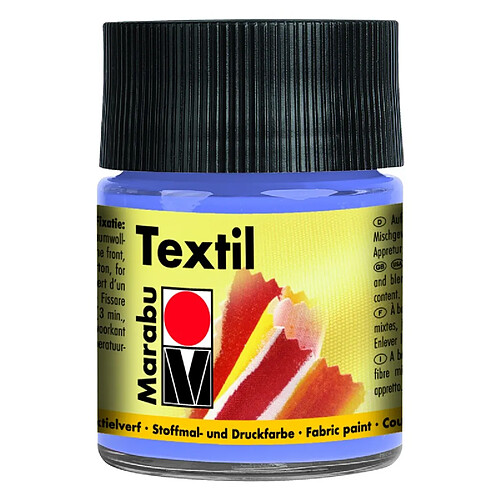 Marabu Peinture pour tissu 'Textil', 50 ml, lilas ()