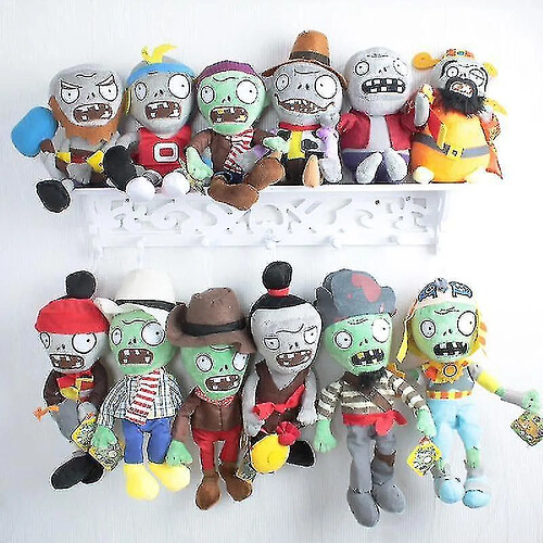 Universal Plantes et zombies, plantes zombies en peluche, poupées en peluche, bébé (11 cm - 30 cm)