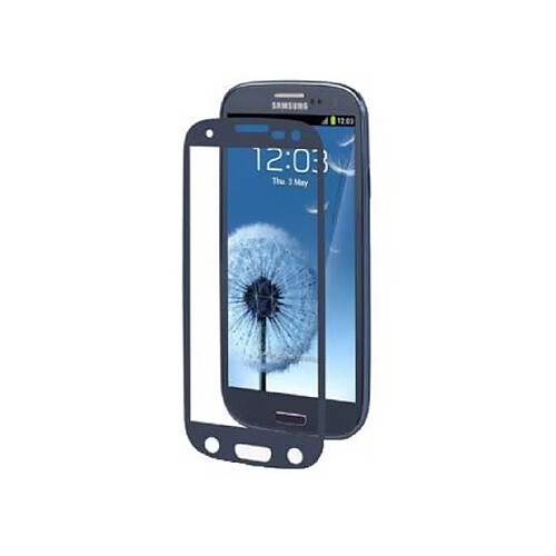 Moshi Film de protection d'écran pour Samsung Galaxy S III Anti-reflet et Amovible Bleu