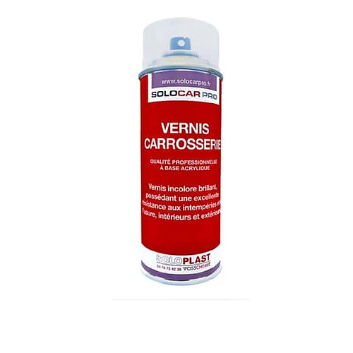 Soloplast Vernis carrosserie Solocar Pro 400ml