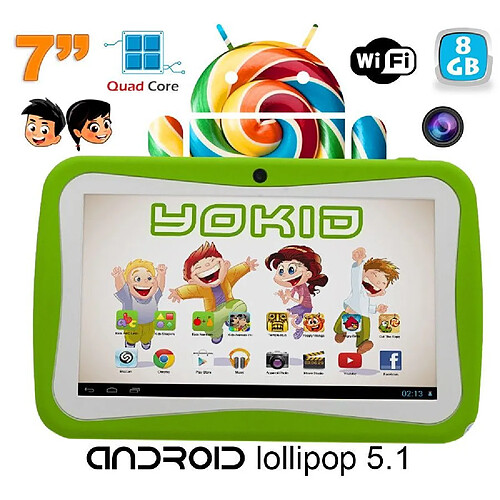 Yonis Tablette tactile enfant Android 7 pouces