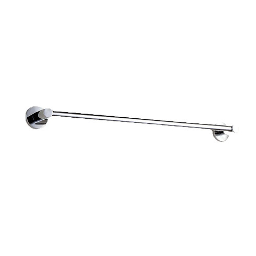 Universal Serviettes rondes pour la salle de bains Bars en laiton robuste Chrome Porte-serviettes murales pour la salle de bains Bars pour les toilettes Produits de toilette |