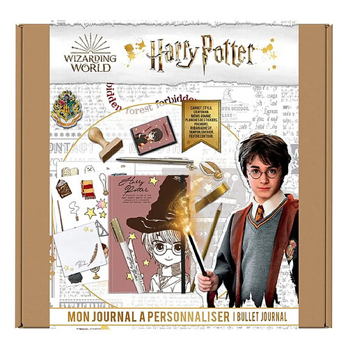 D'Arpeje Harry Potter coffret Mon journal à personnaliser