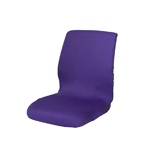 siège de bureau élastique chaise pivotante housse élastique housse de protection violet