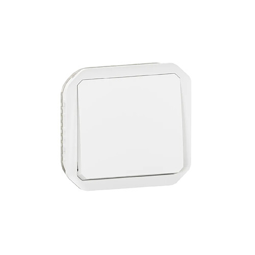 bouton poussoir - no - blanc - composable - legrand plexo 069630l