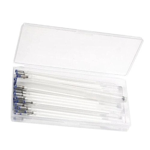 40pcs Stylos Effaçables à Chaud Recharges De Tissu Effaçable à Chaud Marquant Des Stylos Blancs