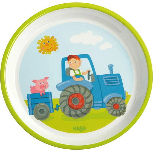 Haba Assiette Tracteur