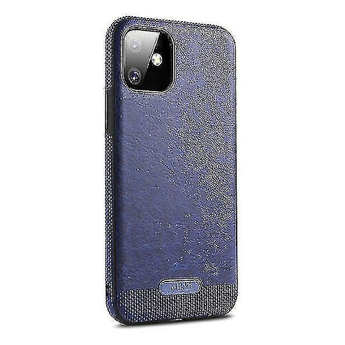 Universal Étui de protection des matériaux mixtes à l'épreuve des chocs pour Apple iPhone 11 (6.1) bleu