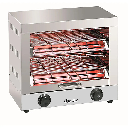 Toaster Professionnel - 2 Grilles avec Pince - Bartscher