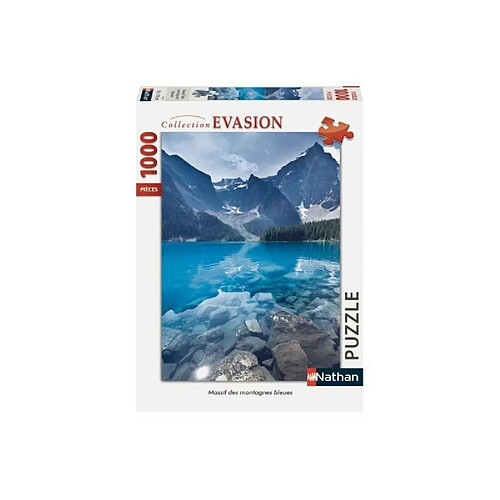 Nathan Puzzle N 1000 p - Massif des montagnes bleues