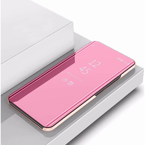 Wewoo Housse Coque Pour Galaxy S7 Edge / G935 Etui de protection PC avec veille et réveil horizontal or rose