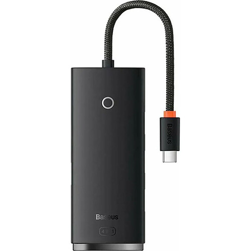 Baseus HUB Lite Series 4-in-1 Adapter (Type-C to 4xUSB-A 3.0 5Gb/s) Cable 0.25m, Black (WKQX030301)