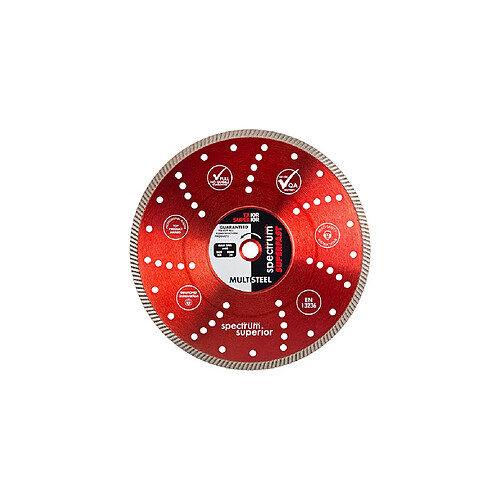 Disque diamant Pro super fast - Universel - D. 300 x Al. 20 x Ht. 10 mm - TX10R300/20 - OX Spectrum