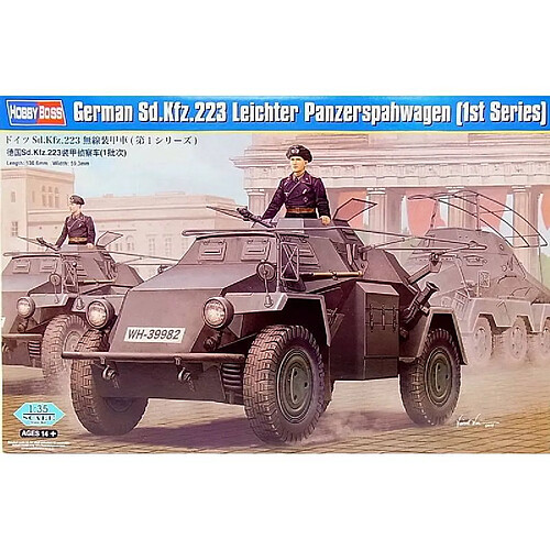 Hobby Boss Maquette Véhicule German Sd.kfz.223 Leichter Panzerspahwagen (1st Series)