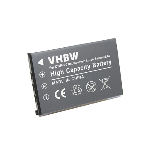 vhbw Batterie Li-Ion 550mAh (3.6V) pour appareil photo Benq DC-X720, DC-X725, DC-X735, DC-X800, T-800 comme NP-20.