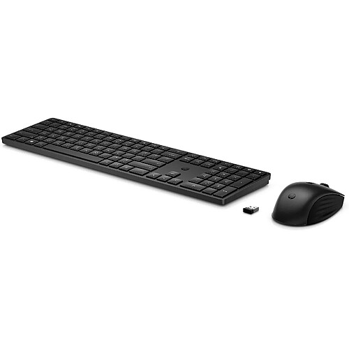 HP WIRELESS CLAVIER ET SOURIS 650 BLANC