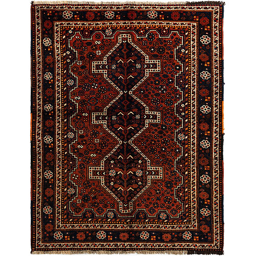 Vidal Tapis de laine 212x165 orange Ghashghai