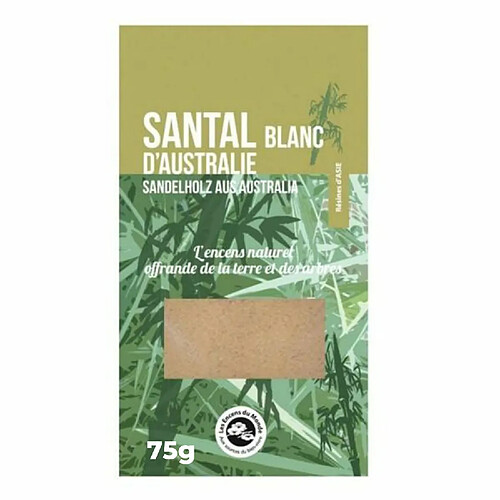 Encens Du Monde Mélange de Santal blanc à brûler 75 g