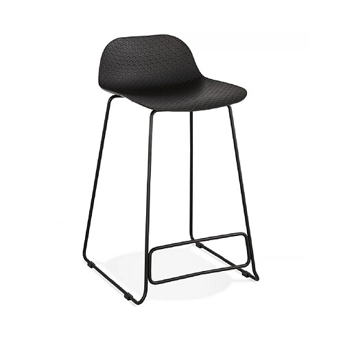 Kokoon Design Tabouret de bar design SLADE MINI BLACK 49x53x85 cm