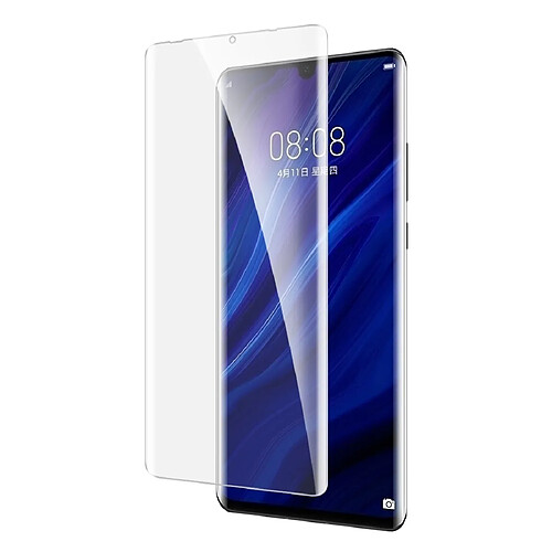 Wewoo Film de verre trempé recouvert de colle UV liquide incurvé pour Huawei P30 Pro