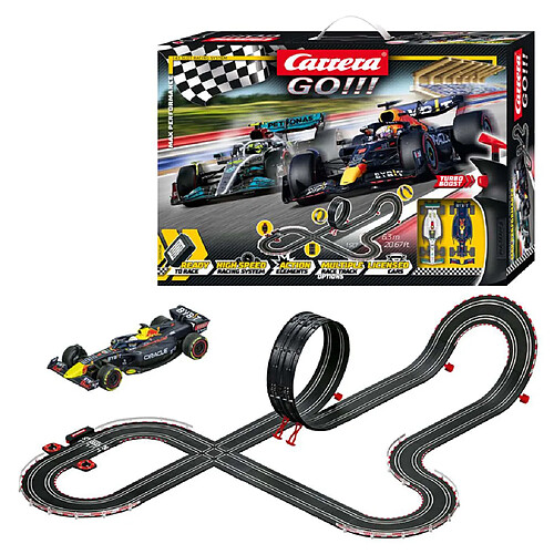 Carrera Go!!! Set de piste/de voiture de course Max Performance 6,3 m