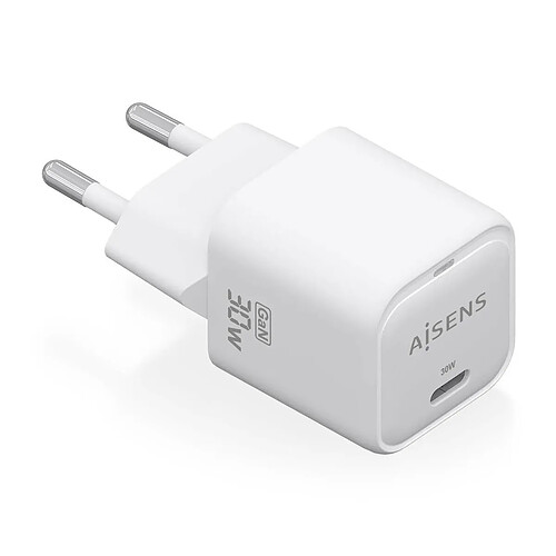 Chargeur mural Aisens ASCH-30W1P018-W Blanc 30 W (1 Unité)