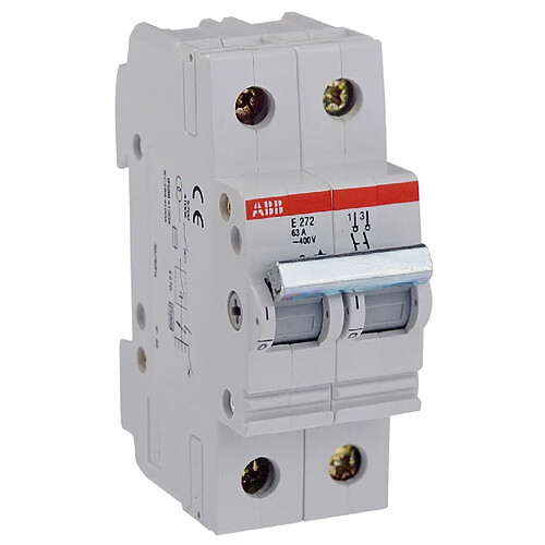 Abb Interrupteur différentiel bipolaire 63A type AC à fermeture