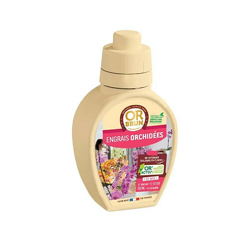 OR BRUN Engrais orchidees 250 ml