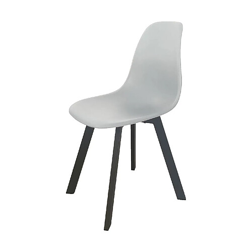 Ozalide Chaise de jardin moderne Ibis - Blanc