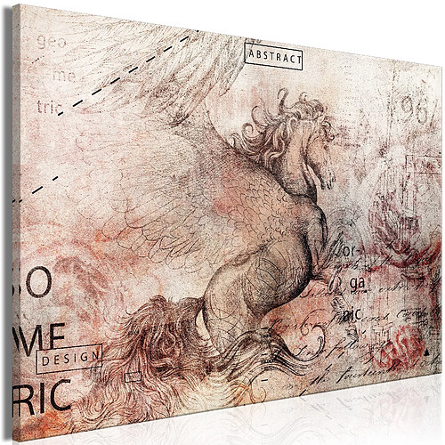 Decoshop26 Tableau toile de décoration murale impression premium en 1 partie sur châssis en bois motif Vision Artistique 60x40cm 11_0014600