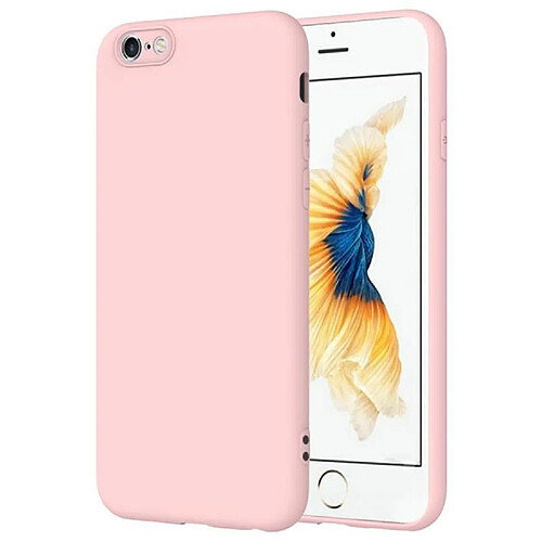 Coque de protection en silicone rose clair pour Iphone SE 2022 5G - VISIODIRECT -- VISIODIRECT -