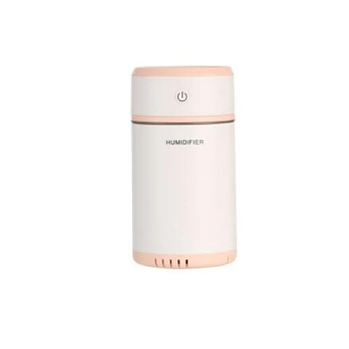 YP Select Humidificateur d'air à ultrasons 7 couleurs Purificateur LED intelligent Humidificateur USB-Blanc