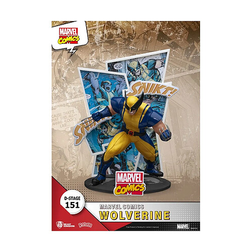 Beast Kingdom Toys Marvel - Diorama D-Stage Wolverine 16 cm