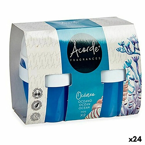 Acorde Lot de désodorisants Gel Océan (24 Unités)