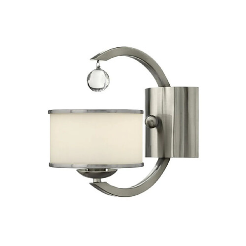 Elstead Lighting Applique murale Monaco Nickel brossé