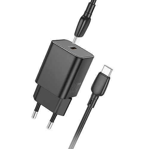 Chargeur Rapide 30W + Cable USB-C Noir pour iPhone 16 / 16 PLUS / 16 PRO / 16 PRO MAX / 15 / 15 PLUS / 15 PRO / 15 PRO MAX - Little Boutik©