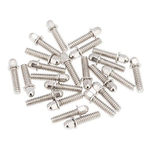 30 Pièces M3 Vis à écrou Hexagonal Et Tournevis à Douille Pour Voiture Sur Chenilles De Roue 1.9 / 2.2 "M3x12