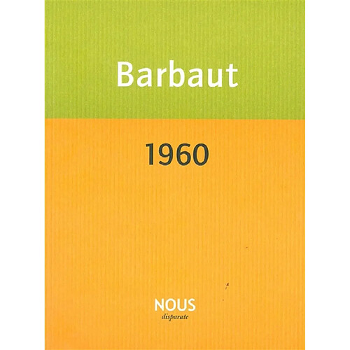 1960 : chronique d'une année exemplaire · Occasion