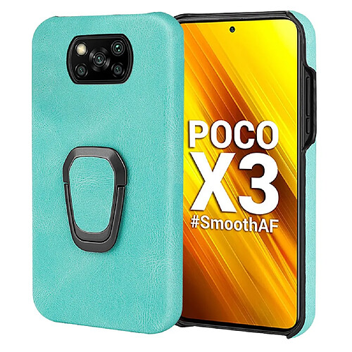 Coque en TPU + PU anti-rayures avec béquille Matcha vert pour votre Xiaomi Poco X3/Poco X3 NFC/Poco X3 Pro