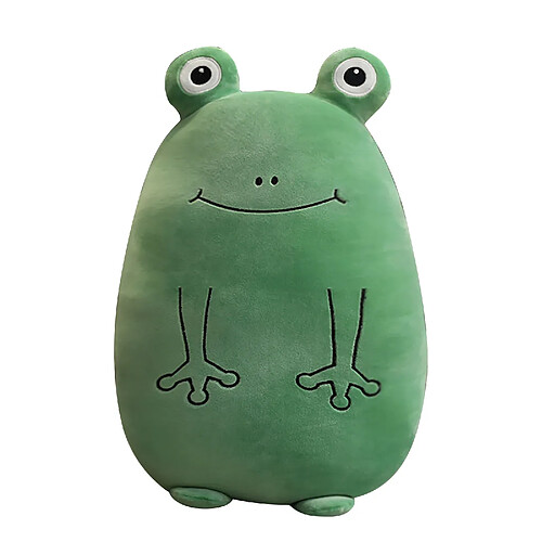 Universal 50cm peluche douce mignon vert animal peluche oreiller cadeau d'anniversaire enfant taille coussin accompagné coussin de sommeil | oreiller de luxe