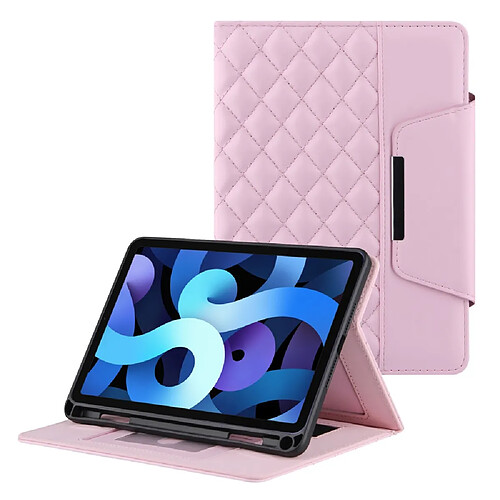 Etui en PU support rose pour votre Apple iPad 10.2 (2020)/(2019)/Pro 10.5 pouces (2017)/Air 10.5 pouces (2019)