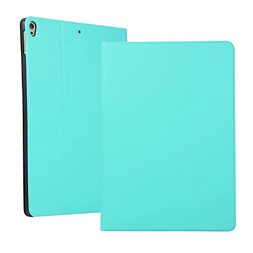 Etui en PU avec support bleu clair pour votre Apple iPad 10.2 (2019)/Air 10.5 (2019)/Pro 10.5 (2017)