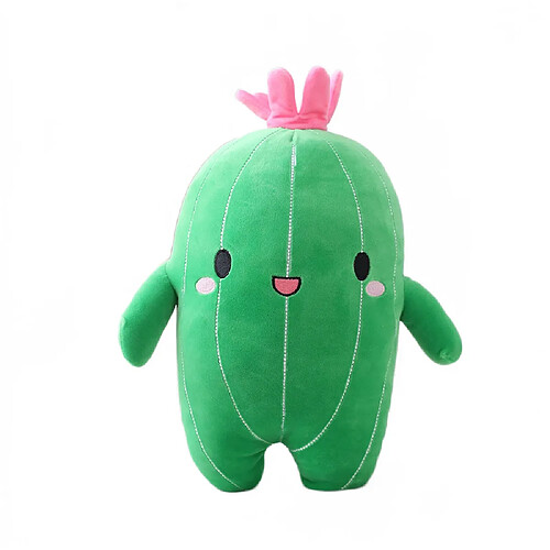 Universal 25cm Cartoon Cactus Peluche Jouet Peluche Poupée Enfant | Oreiller de luxe (vert)