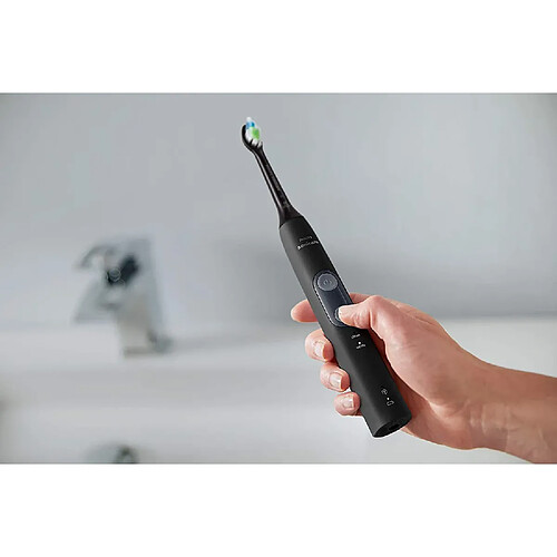 Philips brosse à dents électrique et un microjet interdentaire Diamond Clean noir